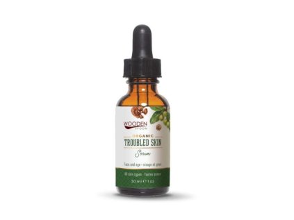 Sérum na problematickú pleť s tamanovým a marulovým olejom Wooden Spoon 30 ml