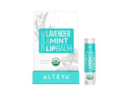 Balzam na pery Leanduľa a Mäta Alteya Organics