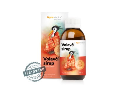 Volavčí sirup MycoMedica 200 ml – podpora horných dýchacích ciest a imunity detí