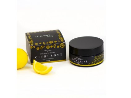 Jemný citrusový peeling pre sviežu a hladkú pokožku Alchymistky