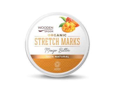 Mangové maslo proti striám Wooden Spoon 100 ml
