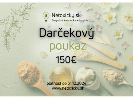 Darčeková poukážka €150