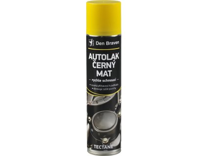 Autolak černý - mat 400ml F-14.60