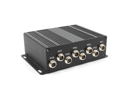 MDR - PON switch pro kamery - 8 portů IP-EM8