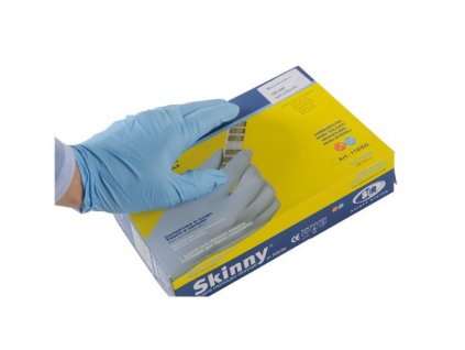 Gumové rukavice vel.XL 100 ks - M