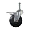 find castors with brake unit for glass rack