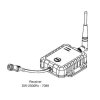 Brigade DW 2000RX Digital Wireless Connection Receiver Only 7089 Diagram 458x458