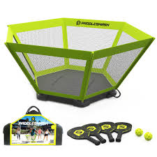 Amazon.com : PaddleSmash - Pickleball Yard Game, As Seen on Shark Tank -  Beach, Backyard, Lawn, Outdoor Activities for Adults and Family - Easy  Assembly, Includes 4 Paddles, 2 Balls & Case : Sports & Outdoors
