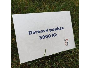 Dárkový poukaz 3000Kč