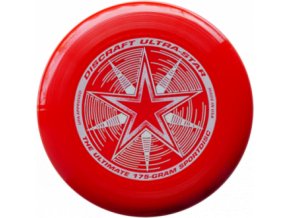 Frisbee ULTRA STAR - červený