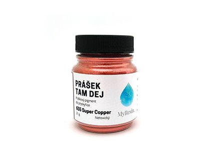 228 perlescentni pigment myresin prasek tam dej super copper 21g