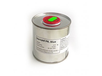 4185 veropal pr pigmentovy roztok do cire pryskyrice 250ml modra