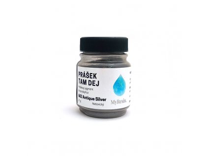 PERLESCENTNI PIGMENT MYRESIN PRASEK TAM DEJ ANTIQUE SILVER 21 G