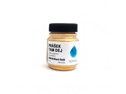 PERLESCENTNI PIGMENT MYRESIN PRASEK TAM DEJ BRILLIANT GOLD 21G