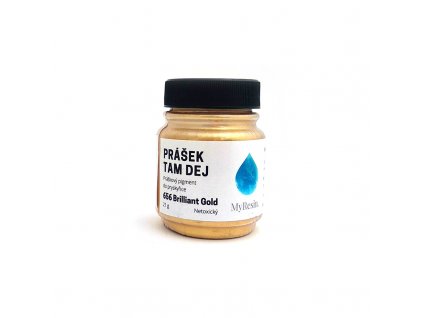 PERLESCENTNI PIGMENT MYRESIN PRASEK TAM DEJ BRILLIANT GOLD 21G