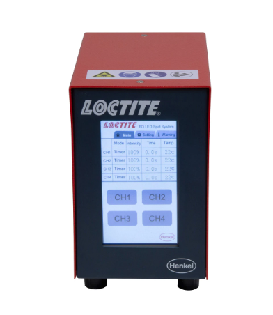 Řídicí jednotka LOCTITE CL40 pro čtyři LED světelné zdroje bodového vytvrzování