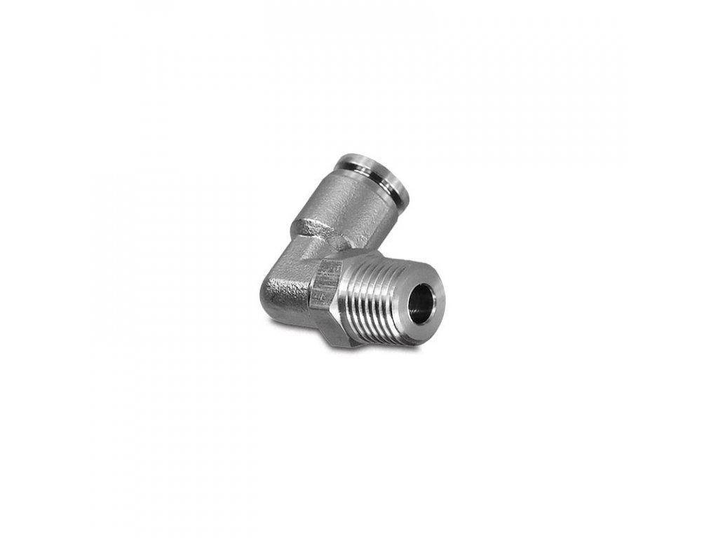 Šroubení se závitem úhlové nerezové 10 mm 1/4"