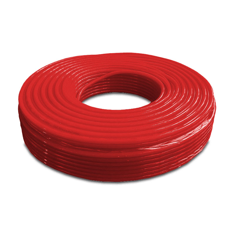 PU hadice červená 12/8 mm