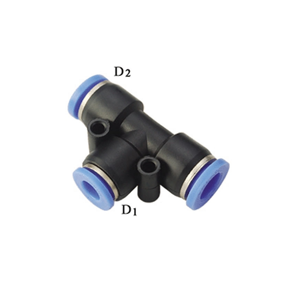 Redukovaná T-spojka 4/6/4 mm