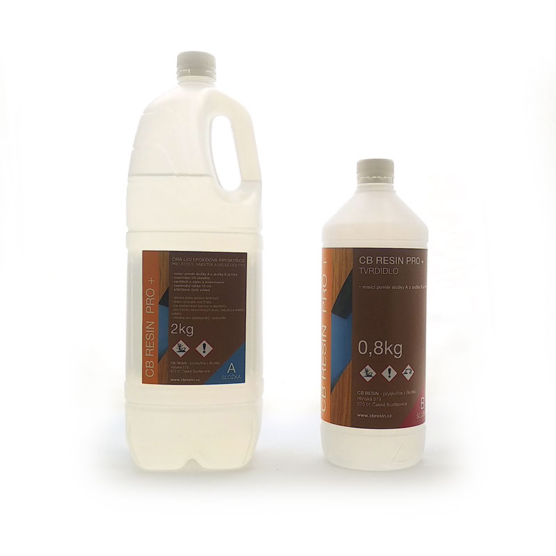 CB RESIN PRO+ 2,8g čirá licí epoxidová pryskyřice