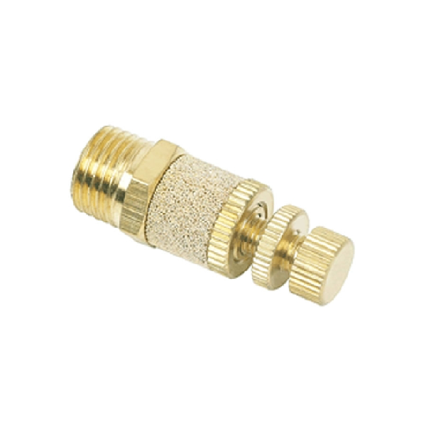 Drosselschalldämpfer 1/4"
