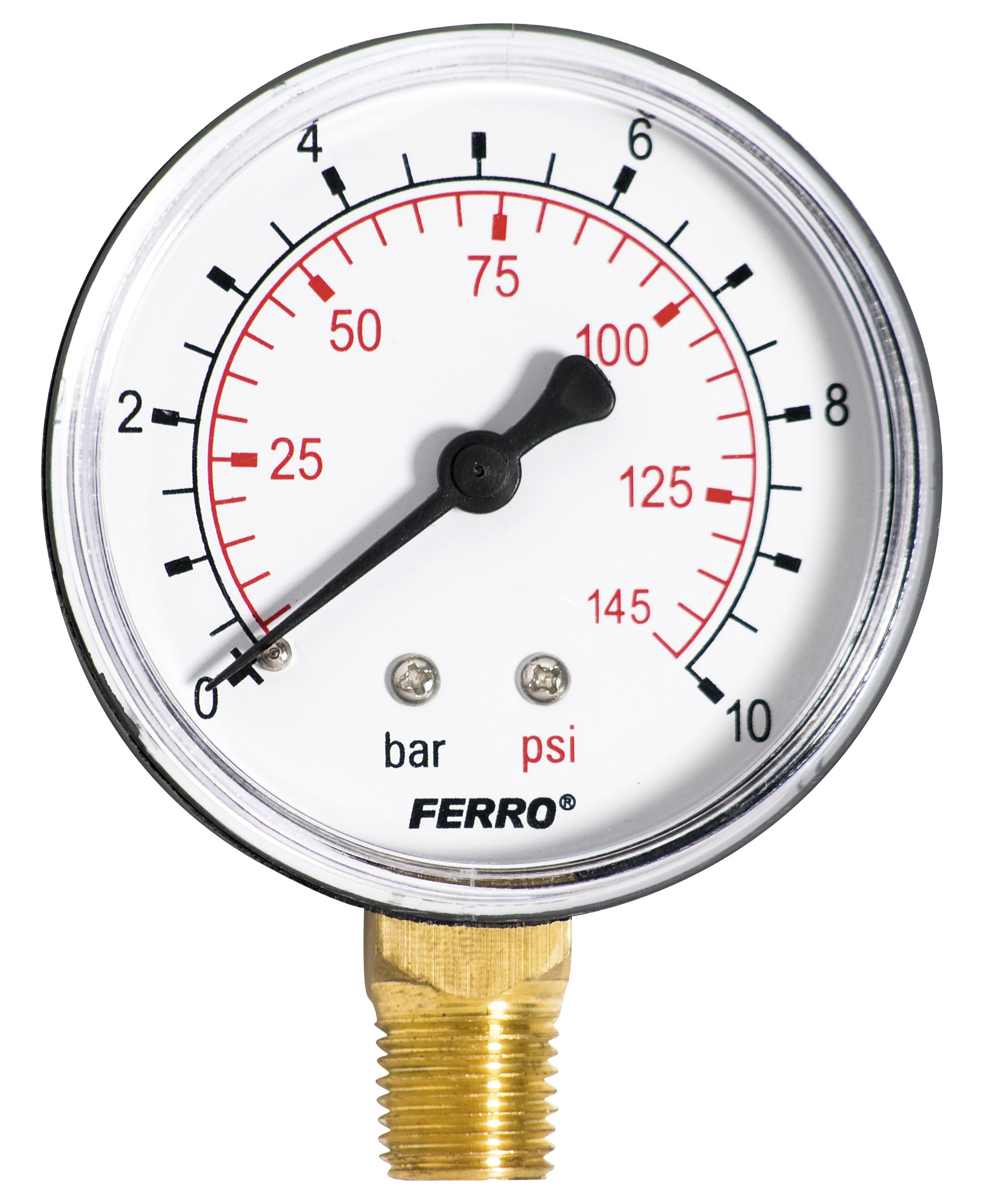Manometer 0-10 bar