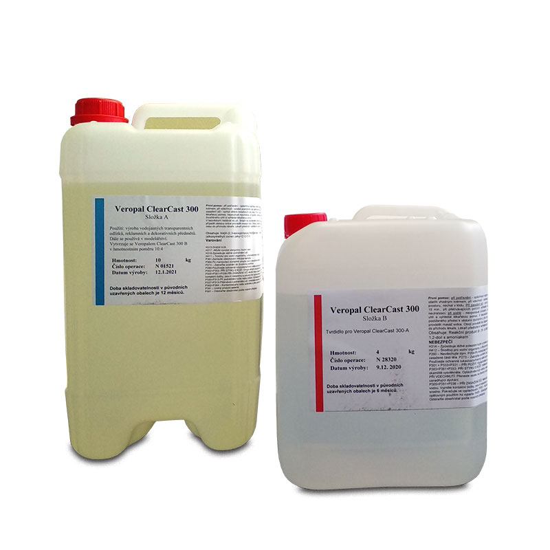 VEROPAL CLEARCAST 300 14kg čirá epoxidová pryskyřice