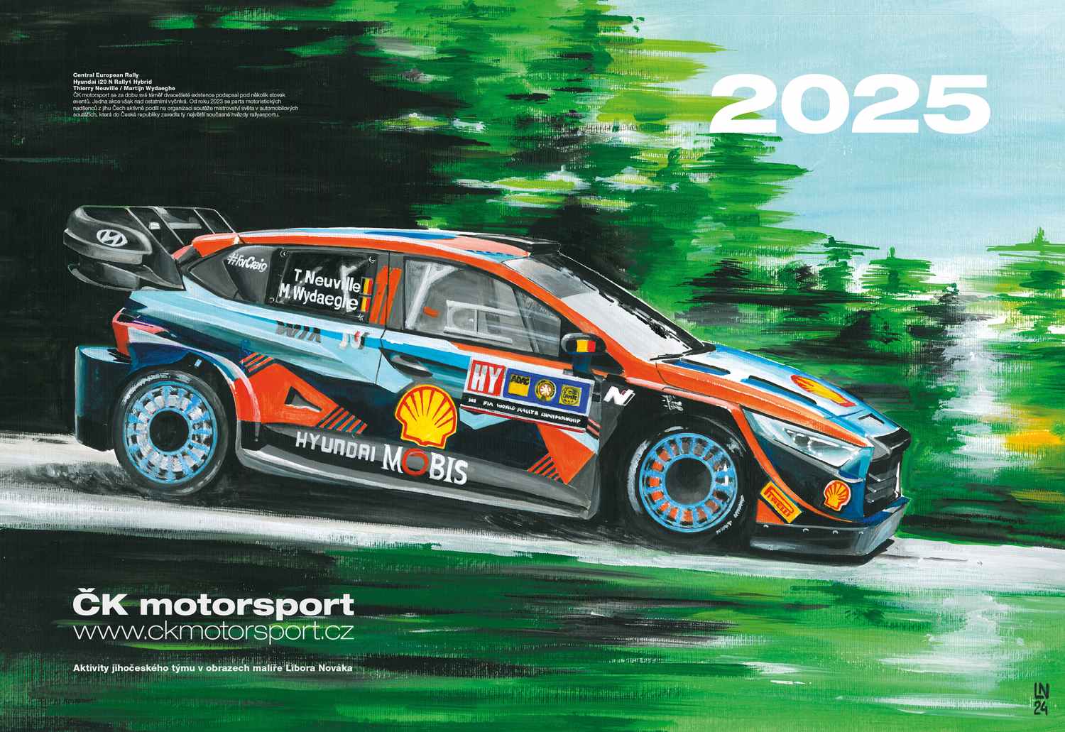 Kalender CK Motorsport 2025
