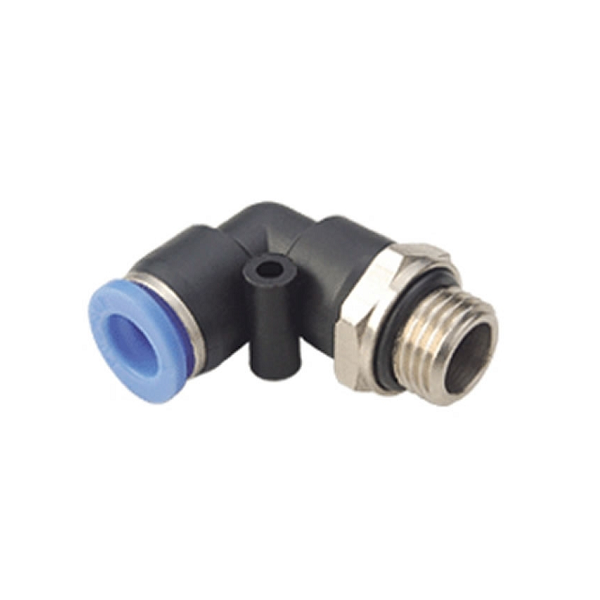 Šroubení se závitem úhlové 6 mm, 1/4"
