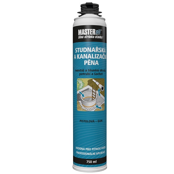 Pistolen-Brunnen- und Kanalisationsschaum - 750 ml