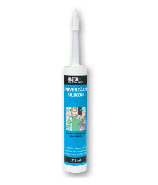 Mastersil - Univerzální Silikon 315 ml, transparentní