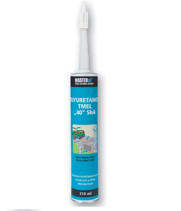 Mastersil PU Kitt "40" grau (310 ml)