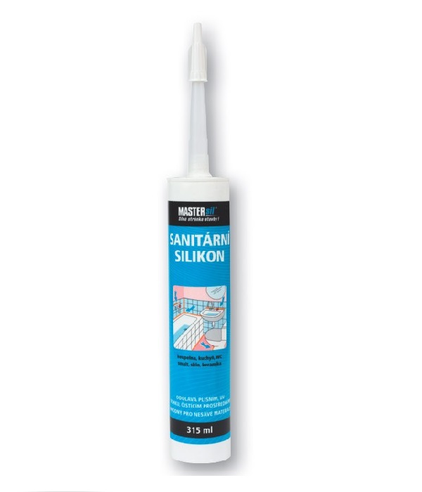 Mastersil - Sanitární Silikon 315 ml, šedý