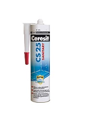 Ceresit CS 25 Sanitární silikon