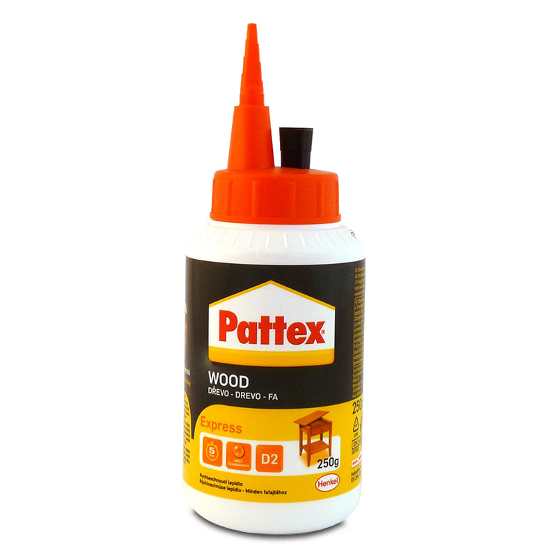 Pattex Express - rychle tuhnoucí lepidlo na dřevo