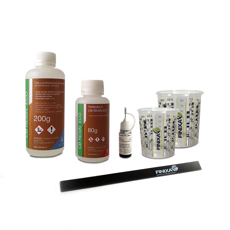 CB RESIN ECO SADA 280g Barva pigmentu: Červená