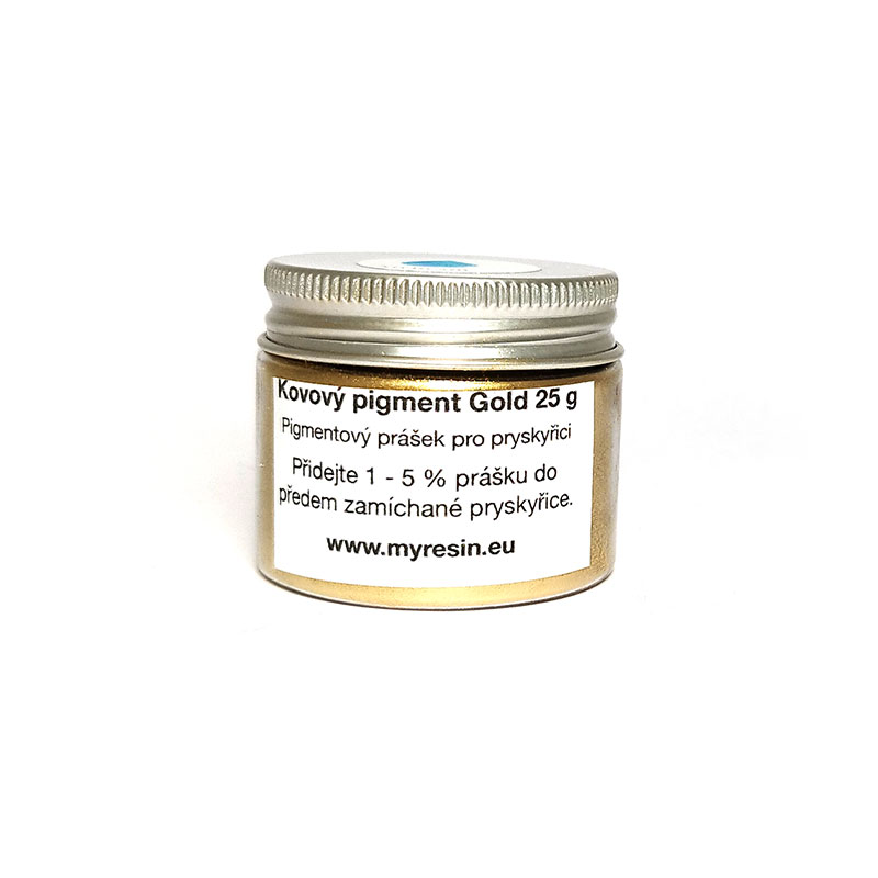 KOVOVÝ PIGMENT MYRESIN - GOLD 25 g