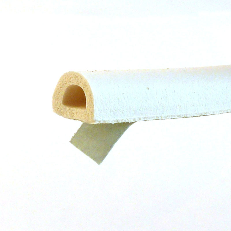 Těsnění Elen D (ELLENFLEX D) 8x6mm - barva bílá