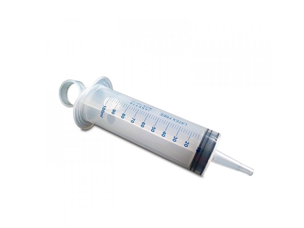 Spritze 100 ml mit Luer-Adapter