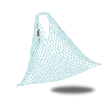 Stretchy cotton Net bag - yellow