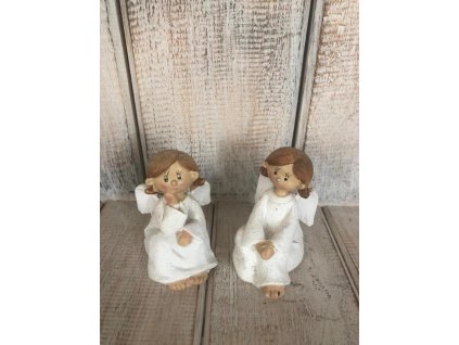 Mini sedící andělka - 2 druhy