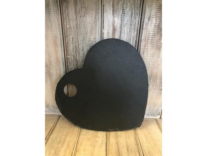 Břidlicová deska -srdce