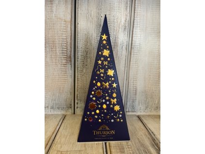 Pyramida modrá - černý čaj s příchutí pom.kůry a pomeranče