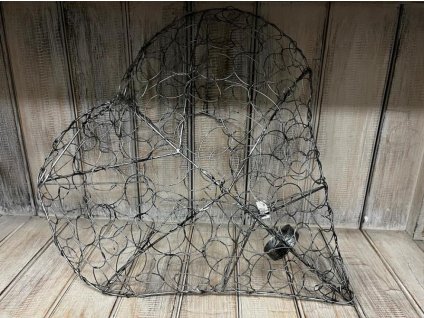 Svícen srdce dráty XL