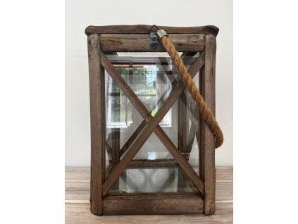 Svícen z plaveného dřeva-malý