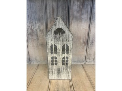 Domek kovový na čajovou svíčku malý