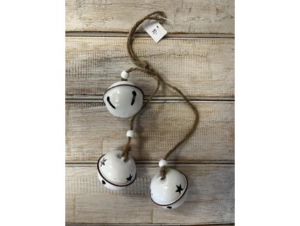 Set kovových rolniček k zavěšení