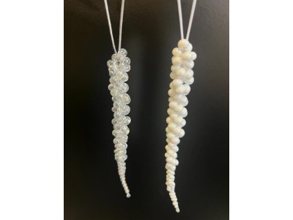 Rampouchy 3D z korálků - 2druhy