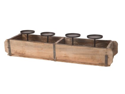 Forma na cihly dřevěný svícen