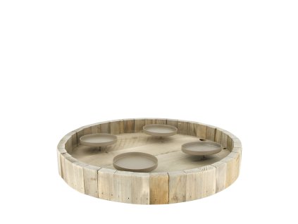 Svícen tác staré dřevo